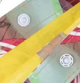 Foldable Reusable Woven Bag for Shopping